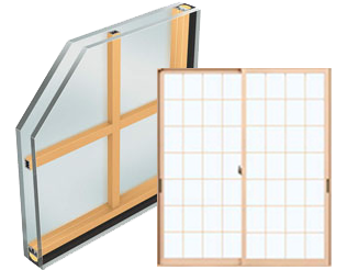 和室用複層ガラス<br>Low-E断熱タイプ