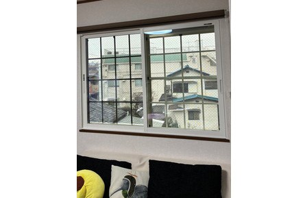 【内窓DIY】神奈川県「とても簡単でサイズもピッタリ、感激です！」K様邸内窓