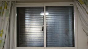 東京都葛飾区 「窓からの冷気を感じなくなりました」　H様邸内窓